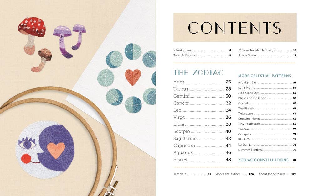 Texas Bookman - Wholesale Crafts, Hobbies & DIY - Astrology Embroidery1