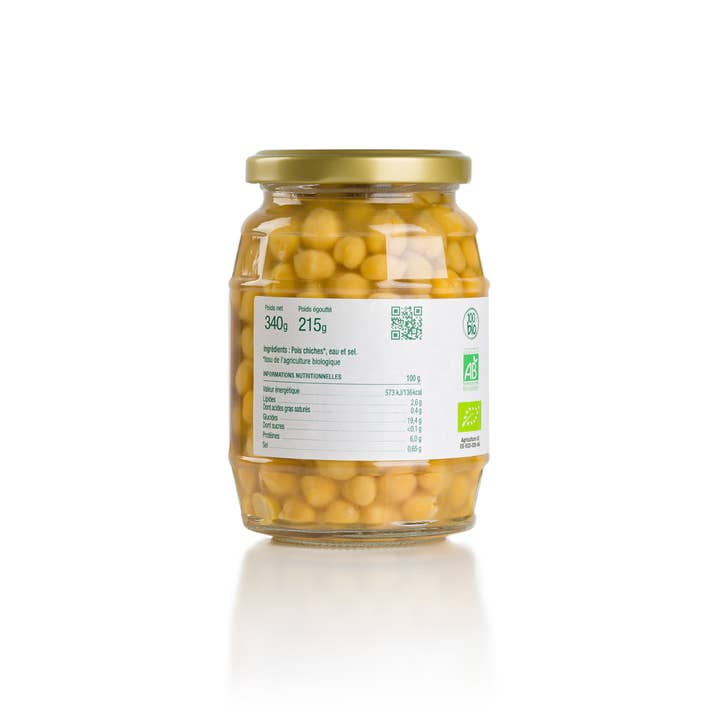 ekolo - Vendita all'ingrosso Fagioli - Ceci biologici naturali Ekolo, 6 unità x 340 g2