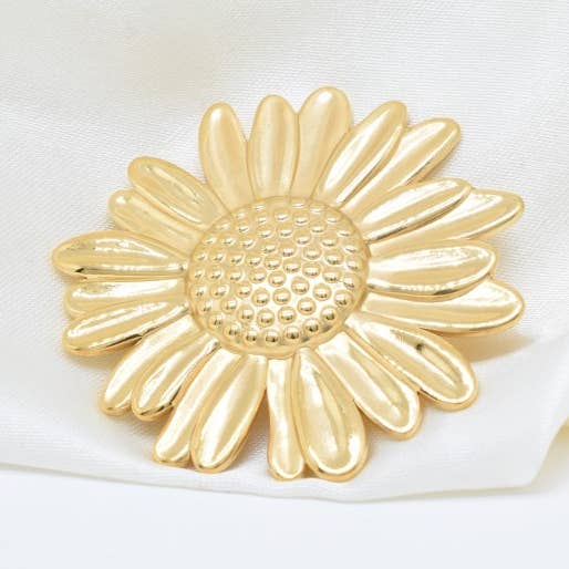 Stainless steel brooch - BH500035 for wholesale by Kapyco