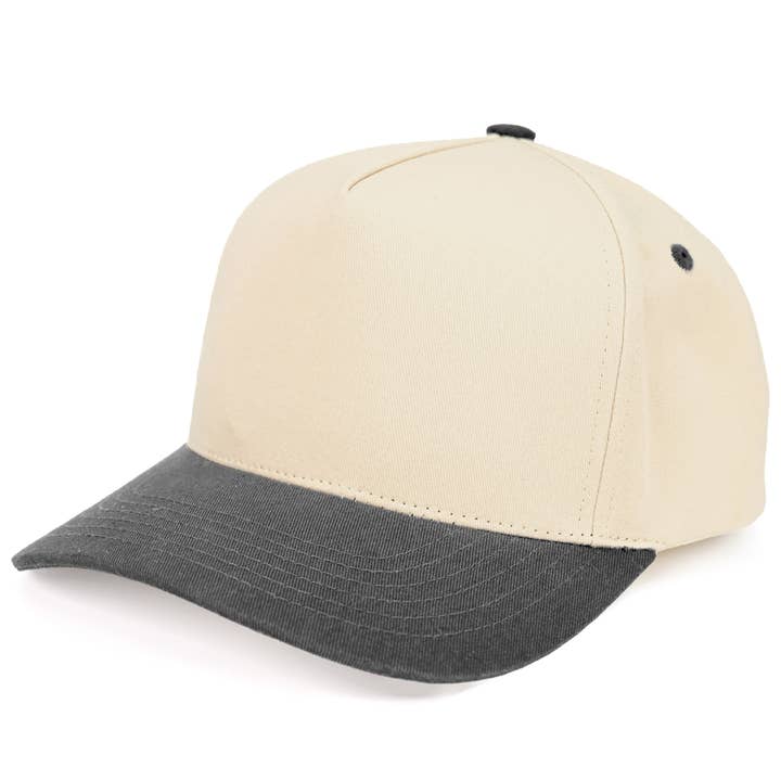 Hana - Wholesale Baseball Cap - Women's - C.C Two Tone Canvas Trucker Hat Baseball Cap26