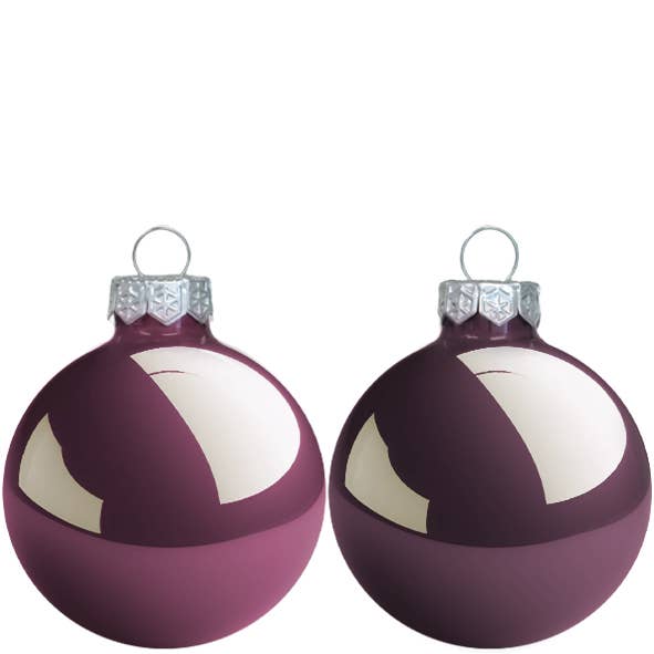 Vosteen - Wholesale Ornament - Tree ball D80mm, 8 pieces/box, berry gloss0