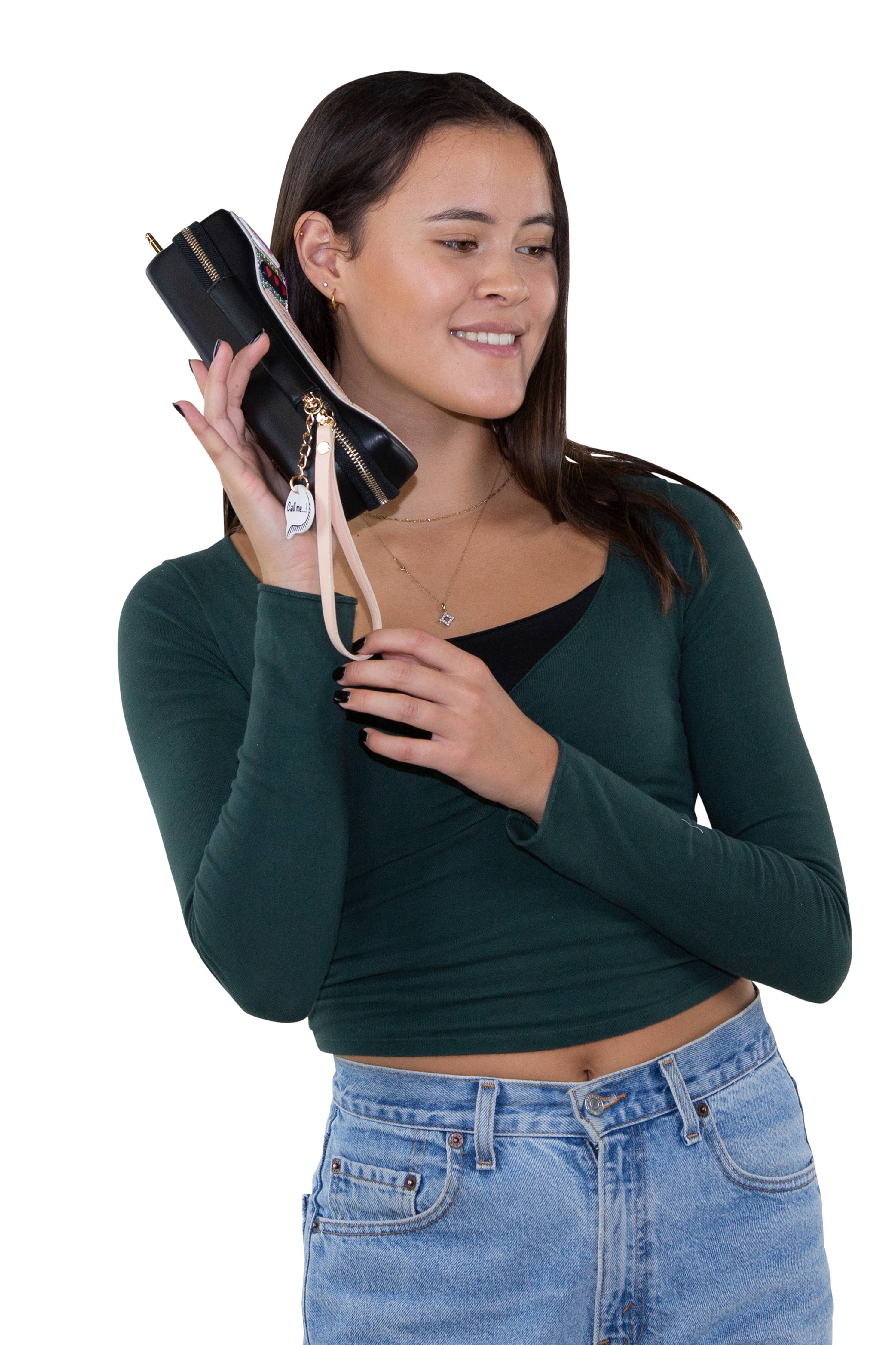 COMECO INC - Wholesale Wallet - Women's - Handheld Vintage Phone Wristlet7