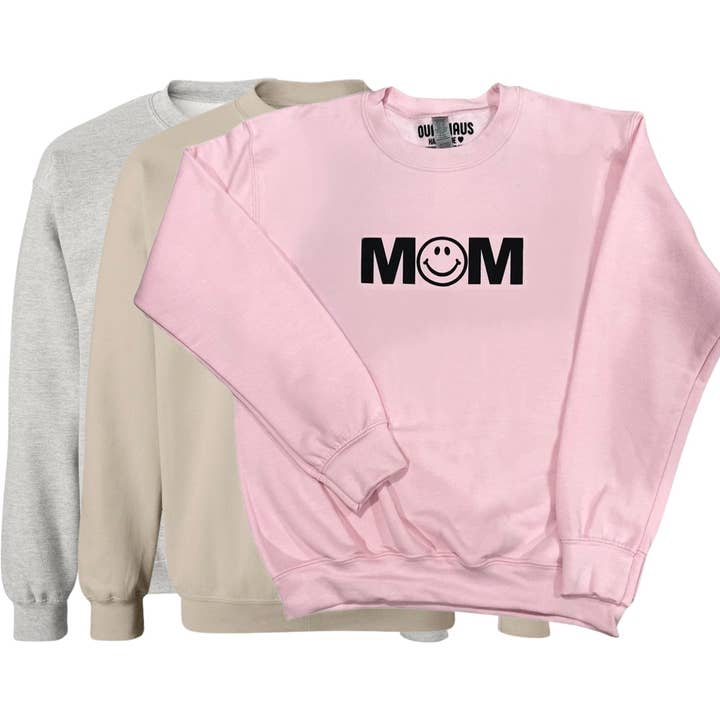 Adult Crewneck Sweatshirt MOM for wholesale by OURHHAUS