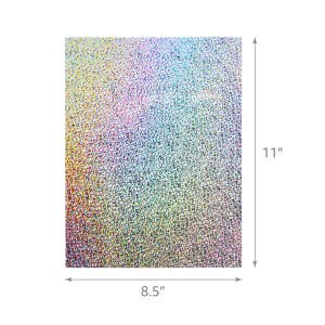  Sherr 120 Sheets Holographic Stickers Paper 8.5x11
