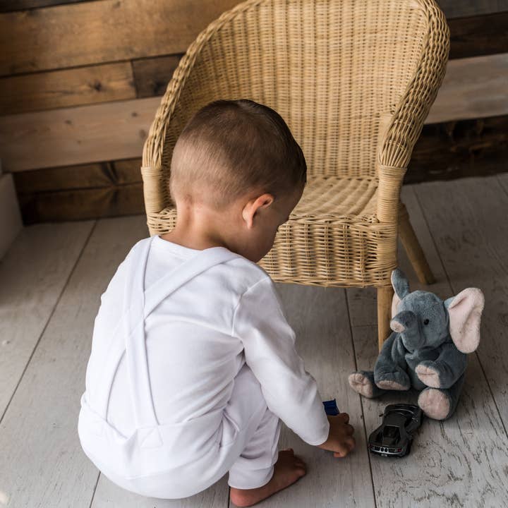 Bebe Couture - Wholesale Clothing Set - Baby - White Baby Boy Blessing & Christening Tuxedo Outfit6