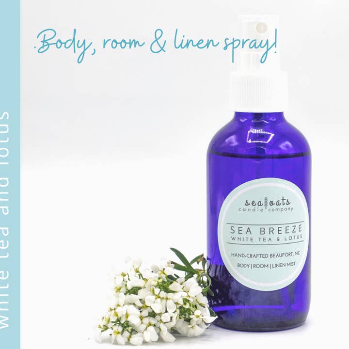 Sea Breeze Linen | Room | Body Mist 2oz. for wholesale by Sea Oats Candle Company