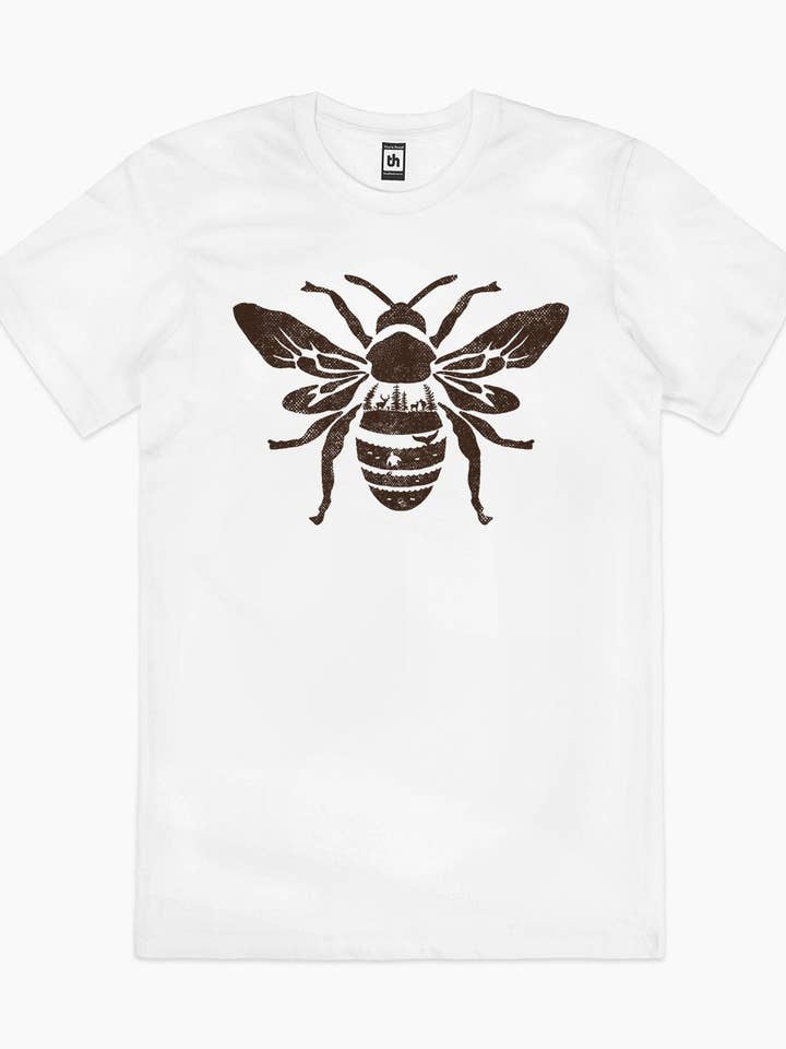 Threadheads - Wholesale Screen Printed T-Shirt - Unisex - Save the Bees T-Shirt3