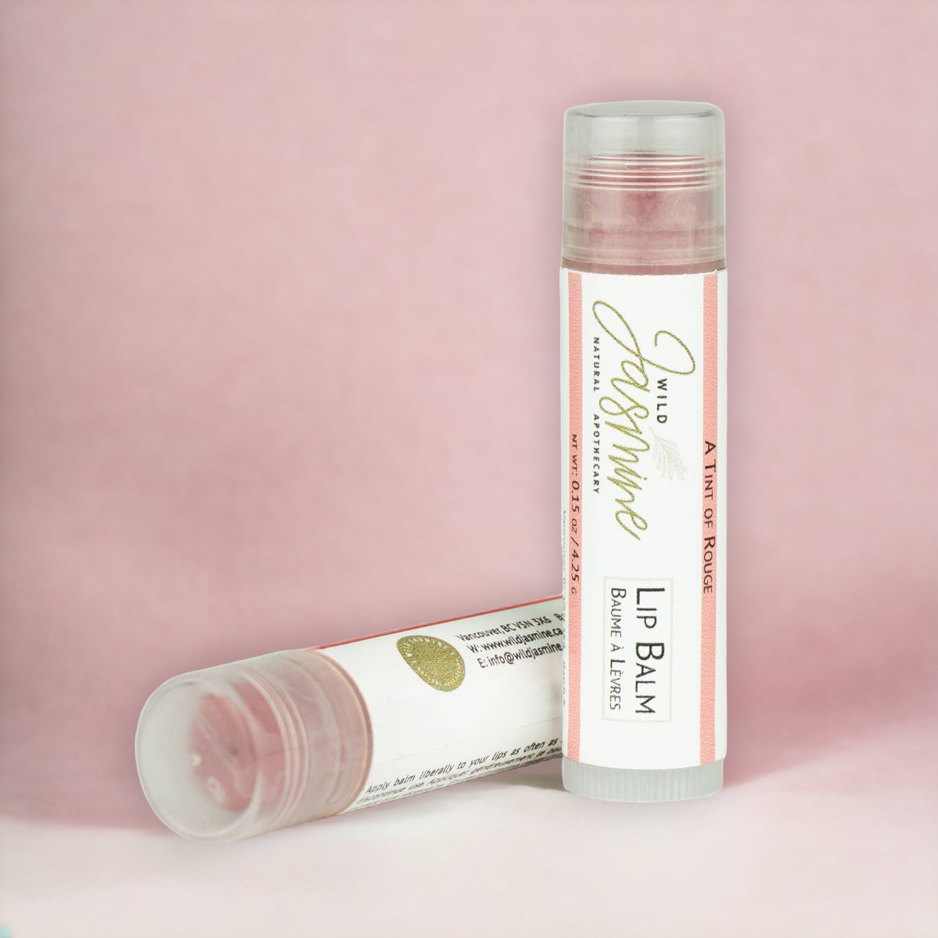 Wild Jasmine Natural Apothecary - Wholesale Lip Balm - Tinted Beeswax Lip Balm2