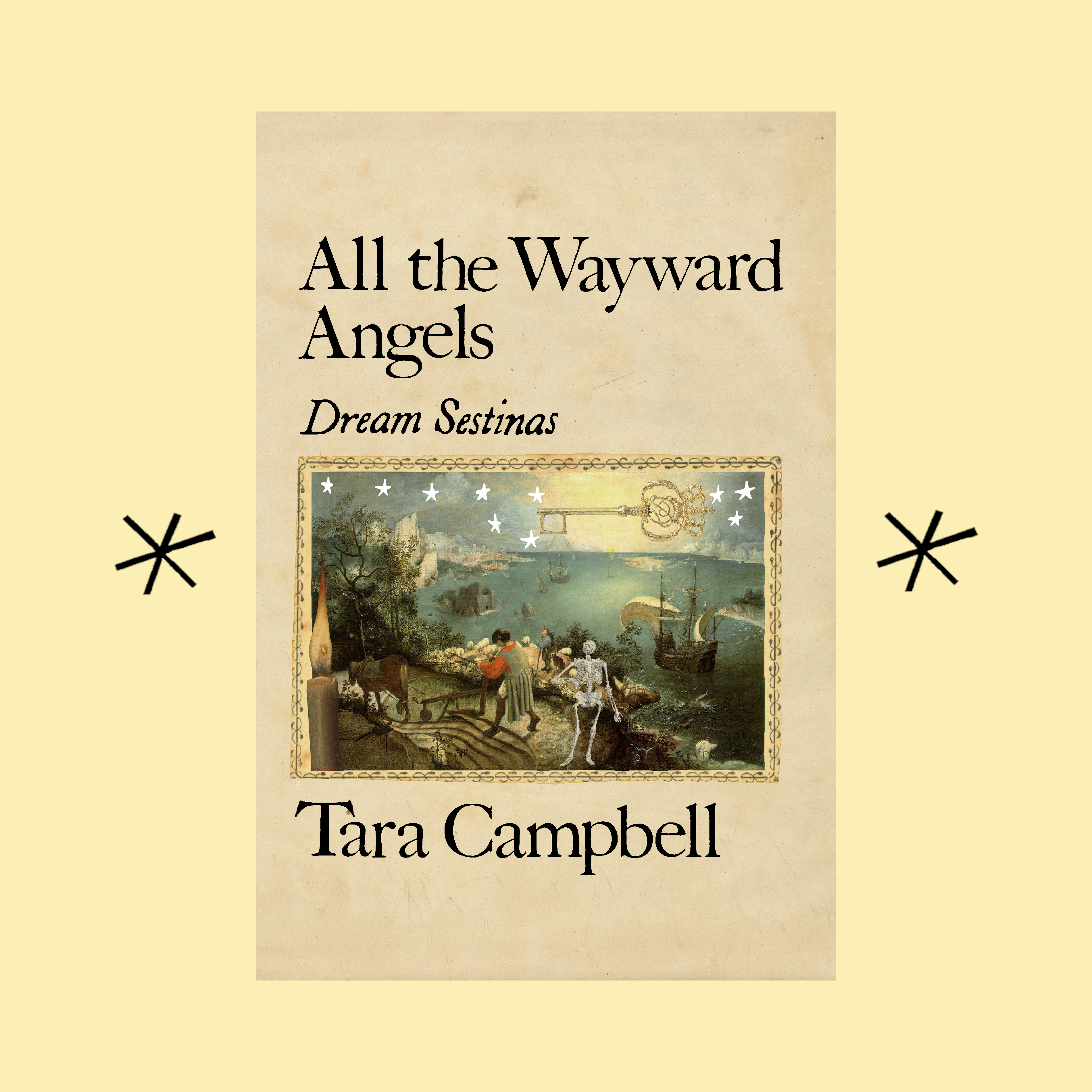 Bottlecap Press - Wholesale Poetry & Drama - All the Wayward Angels: Dream Sestinas, by Tara Campbell0
