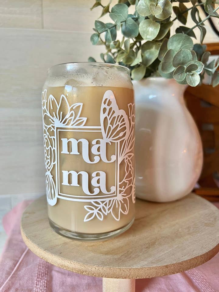 Copo de Vidro Mãe Libbey por atacado de HandmadesByHannahS