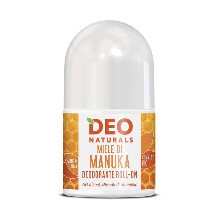 DEO NATURALS
MANUKA HONEY
ROLL-ON DEODORANT for wholesale by OPTIMA NATURALS