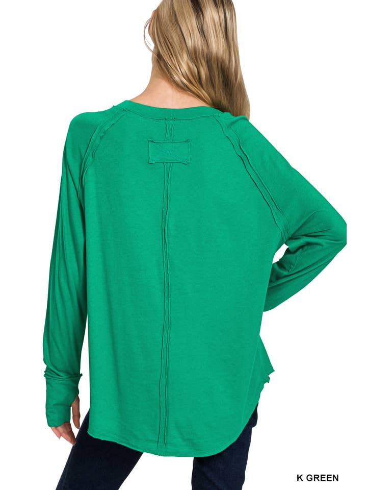 Vanilla Monkey - Vente T-shirt – femme - Top en coton à manches raglan10