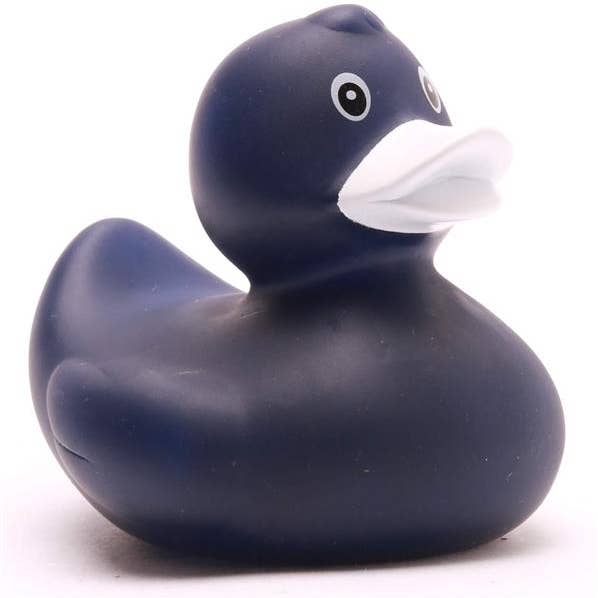Pato de baño azul oscuro - pato de goma para venta al por mayor de Duckshop