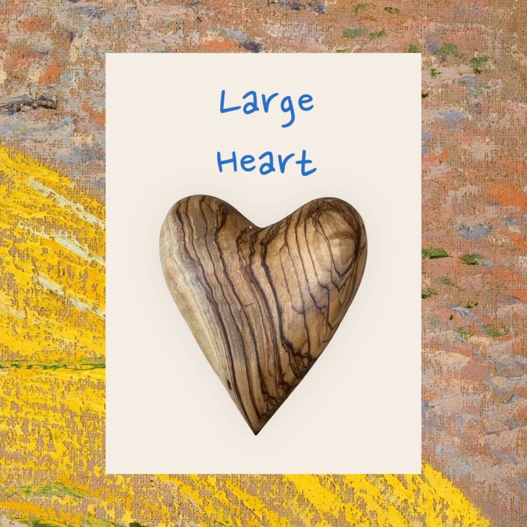 Mondo Trading Company - Wholesale Decorative Tabletop Object - Olive Wood Hearts6