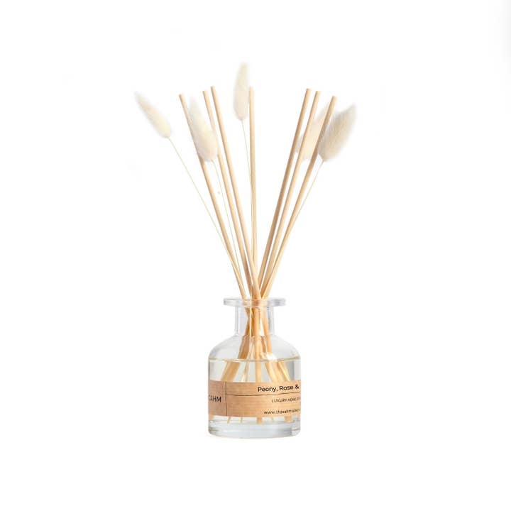 CAHM - Wholesale Reed Diffuser - Peony Rose Oud Clear Reed Diffuser | Luxury Reed Diffusers2