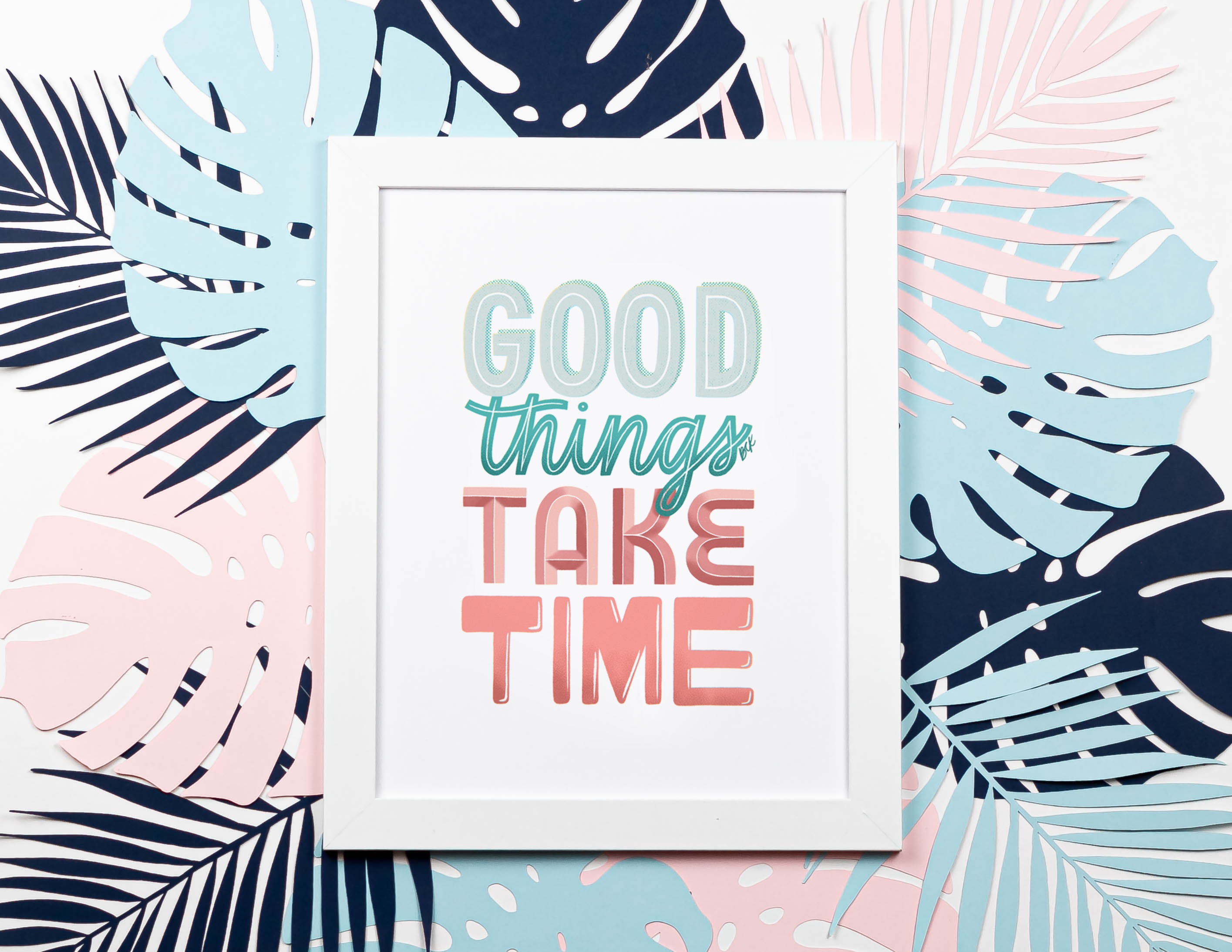 Betina C Koche - Wholesale Art Print - Art Print Good Things Take Time2