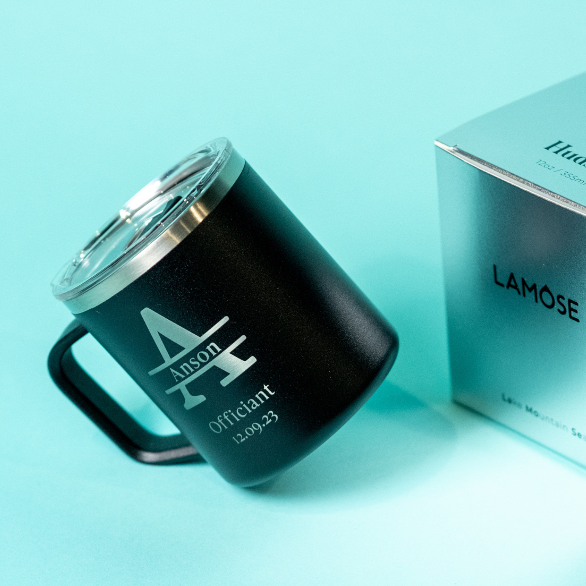 LAMOSE – copos e garrafas térmicas por atacado – Caneca Corporativa Personalizada com Logotipo Gravado para Funcionários/Clientes9