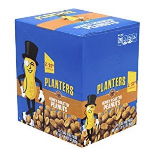 Shop The King - Wholesale Nuts - Planters Honey Roasted Peanuts, 18 ct Box, 1.75 oz Packs