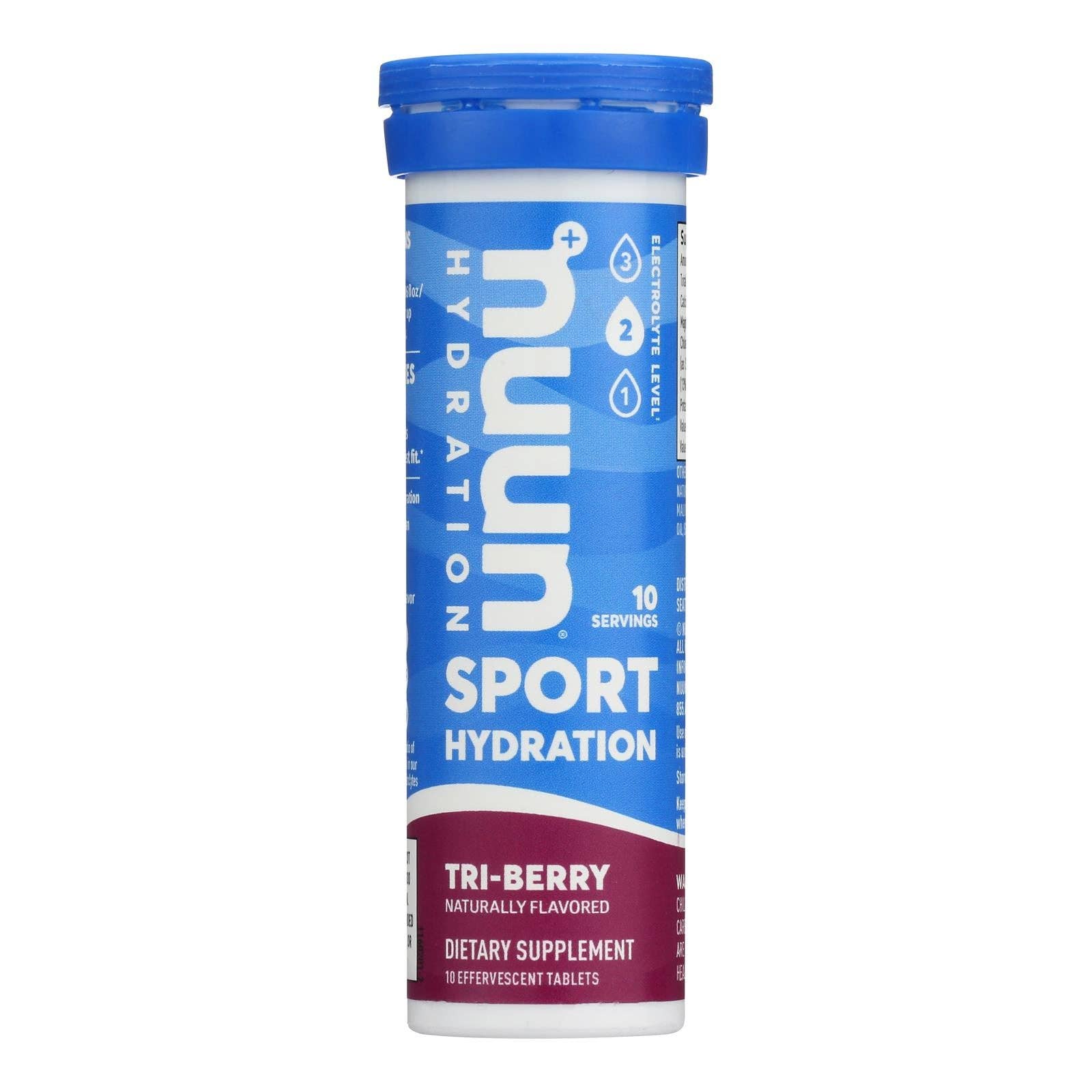 Everyday Supply Co - Wholesale Oral Supplement/Vitamin - Nuun Active Tri-Berry Hydration Tablets, Case of 80