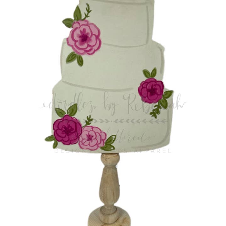 Doodles By Rebekah - Wholesale Decorative Tabletop Object - Wedding Cake Topper