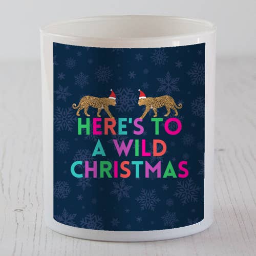 ART WOW - Wholesale Jar/Filled Candle - Scented Candles 'Here's to a Wild Christ3