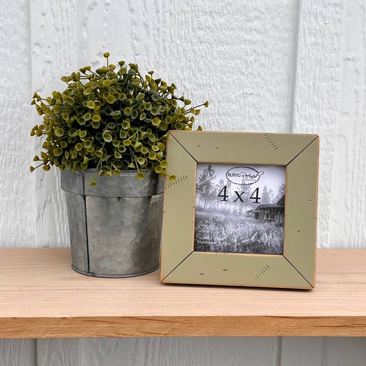 4x4 Cabin Collection - Picture Frames, Handmade, Solid Wood for wholesale by Rustic and Refined Design