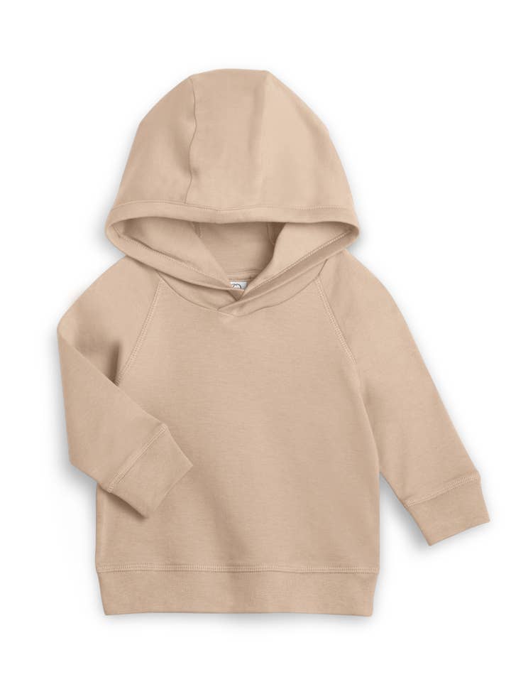 Colored Organics - Wholesale Hoodie - Kids - Organic Baby & Kids Madison Hooded Pullover - Clay