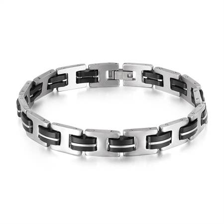 SS Dash Armband voor wholesale door Midhaven Ltd - Tribal Steel