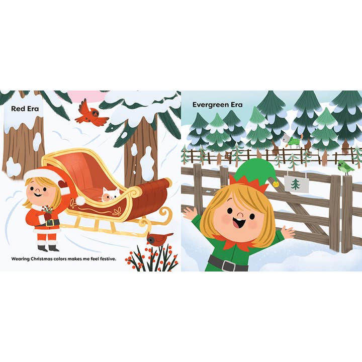 Insight Editions - #1 Pop Culture Publisher - Vente Livre pour enfants de maternelle (de 3 à 5 ans) - Dans Mon Ère Joyeuse : Un Livre de Moments de Noël de Taylor Swift3