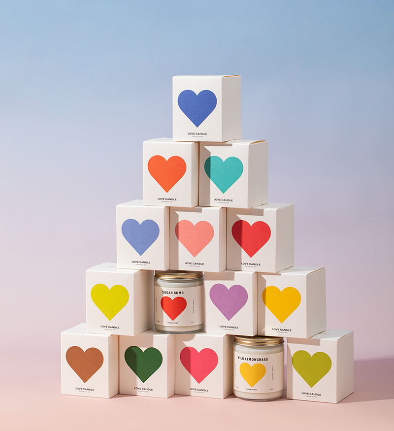 Pinkmint Candle - Wholesale Jar/Filled Candle - Blue Whisper Soy Candle3