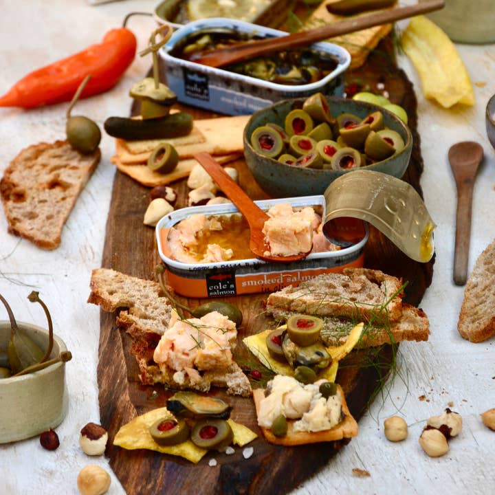 Cole's Seafood - Wholesale Tinned Fish - Patagonian Smoked Salmon Fillet in Extra Virgin Olive Oil2