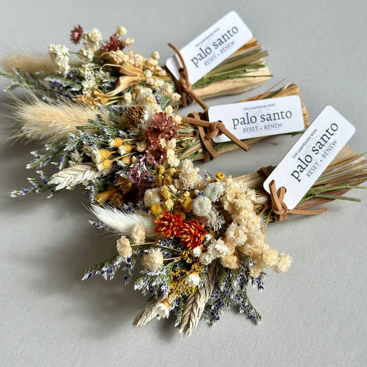 The Gardeners Wife - Wholesale Sage bundle - Palo Santo + Flora6