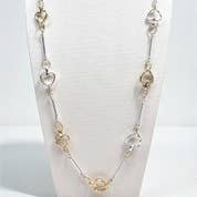 EMMI LONG HEART GOLD for wholesale by Meghan Browne Style