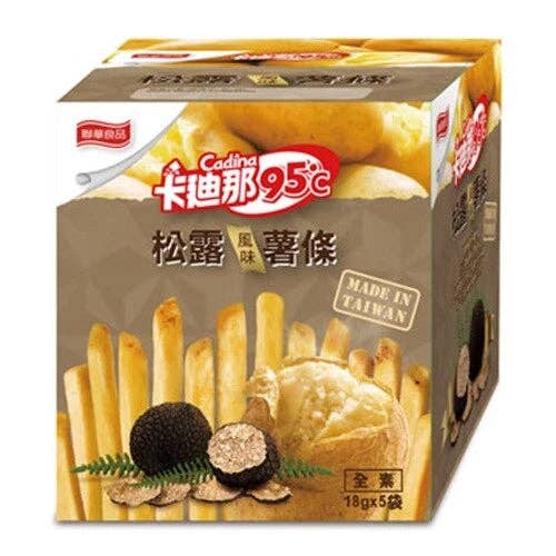 L.H. Cadina 95° Fries - Truffle Flavor 5*18g (Taiwan) for wholesale by Global Bite Co