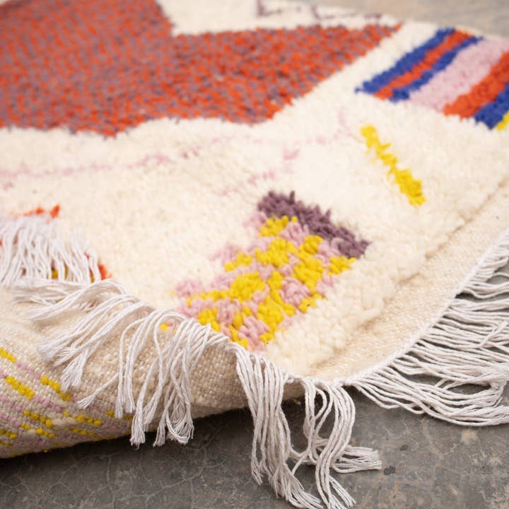 woolsouk ( We handle U.S. import procedures for you ) - Wholesale Area rug - Colorful Moroccan Rugs-moroccan carpet-Azilal rug(113)2