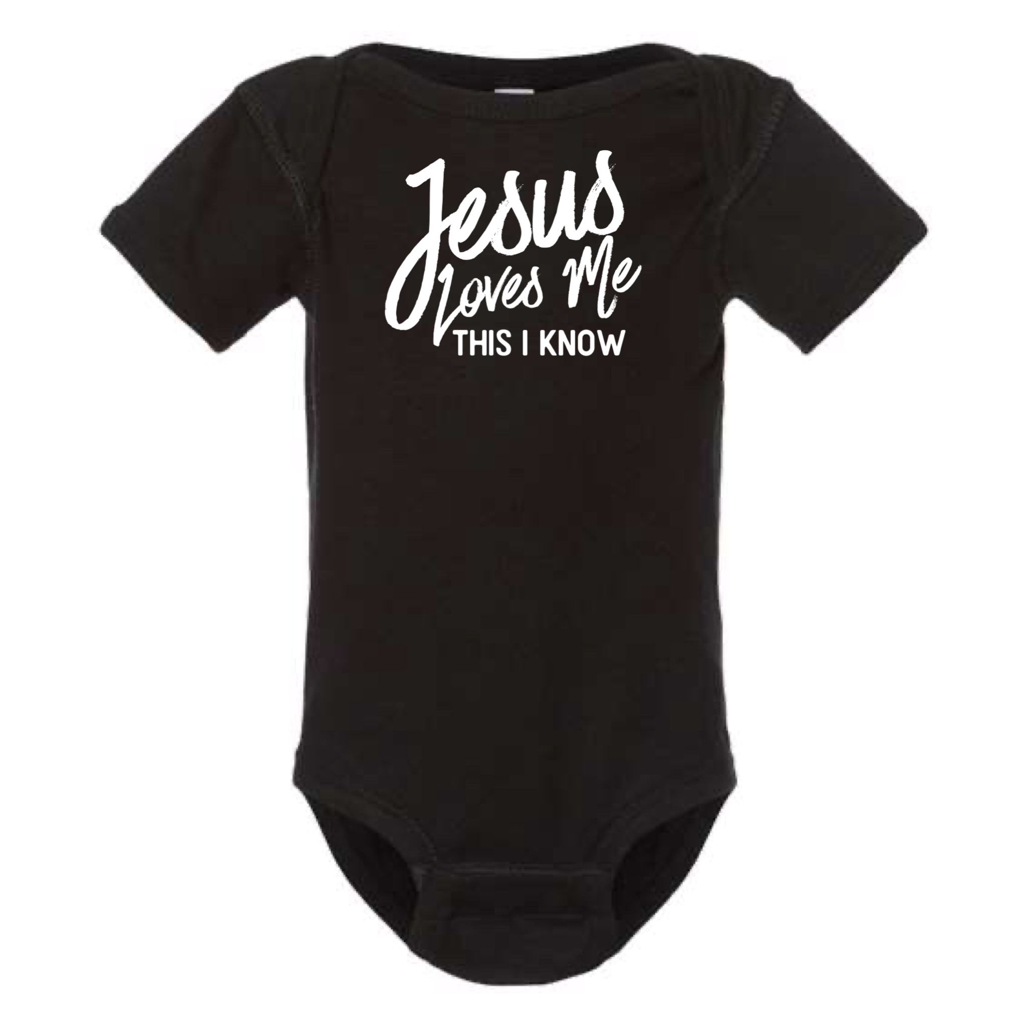 dkhandmade - Wholesale Bodysuit (Non-Footed) - Baby - JESUS LOVES ME THIS I KNOW BABY ONESIE10