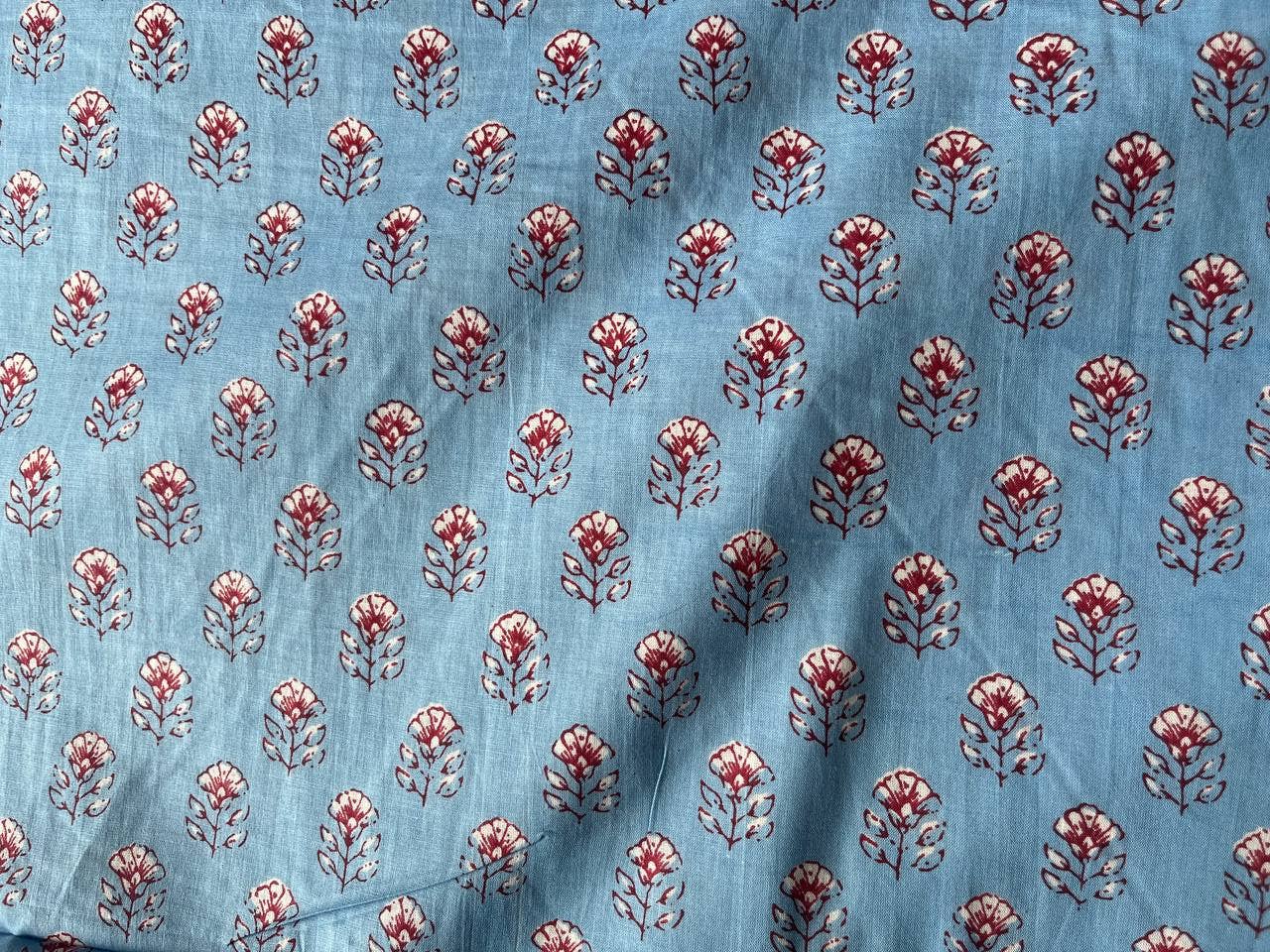 GYPSY STUDIO - Wholesale Fabric Paint - Small Floral Print Cotton Dressmaking Fabric Women Clothing1