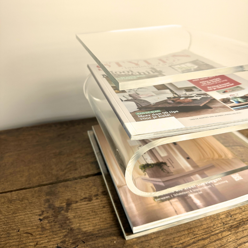 Homexclusive - Wholesale Book Holder - Design Bookkeeper Lisso - Clear6