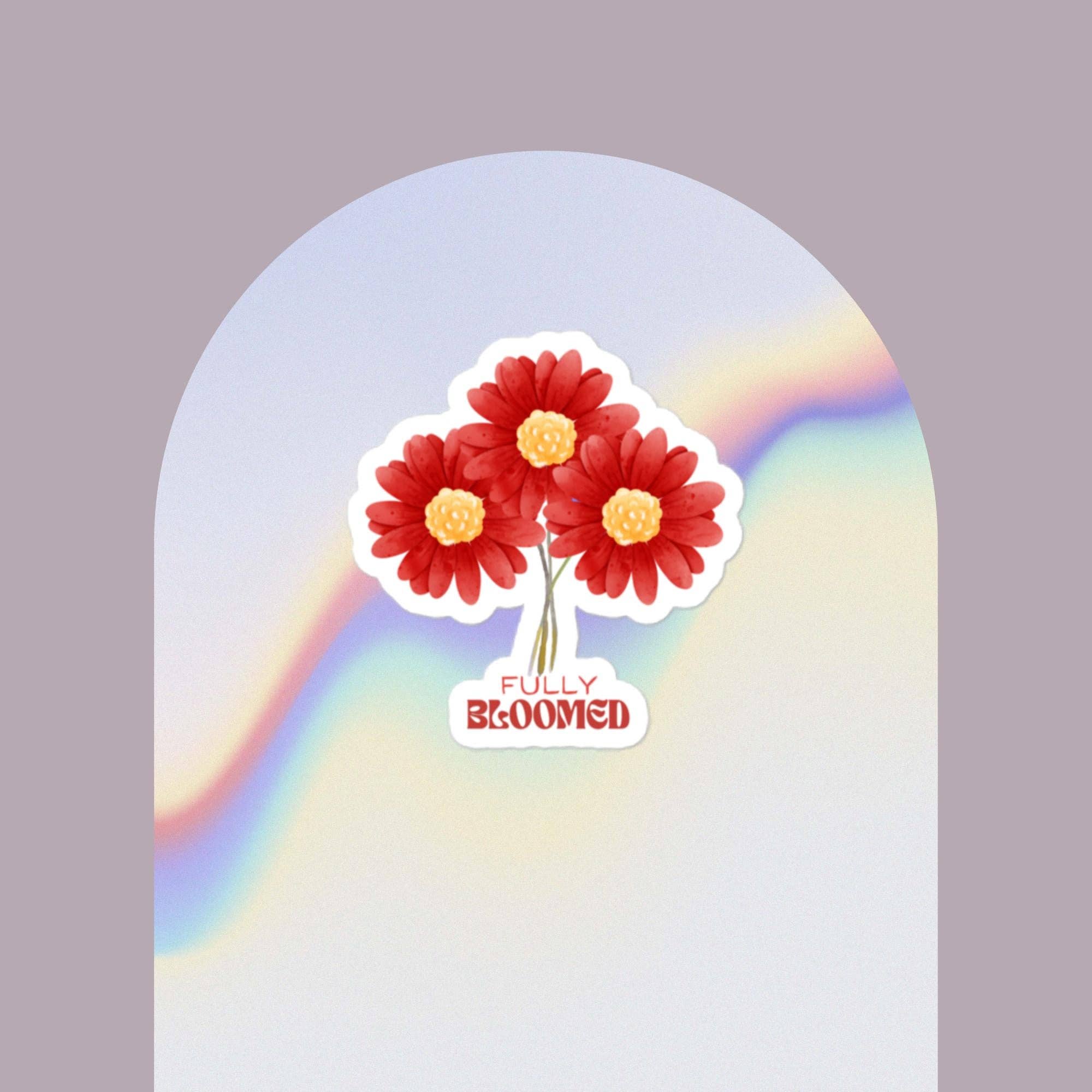 What Now What Next - Wholesale Sticker - Fully bloomed Sticker1