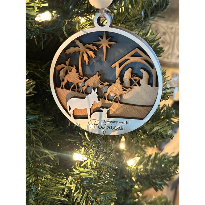 Ornamento Presepe Fatto a Mano | Ws per la vendita all'ingrosso da parte di Griswold's Galore