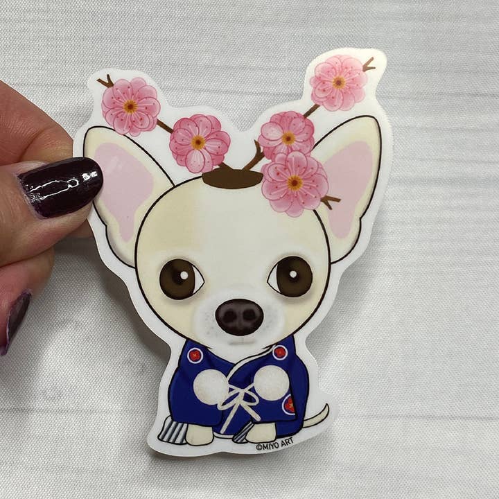 Miyo Art Design - Wholesale Sticker - Dogs of Spring Vinyl Sticker Set of 52