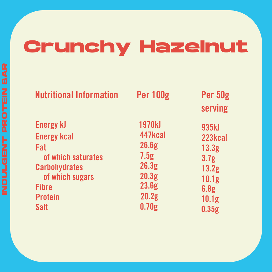 Vive - Wholesale Snack Bar - Indulgent Protein Bars - Crunchy Hazelnut2