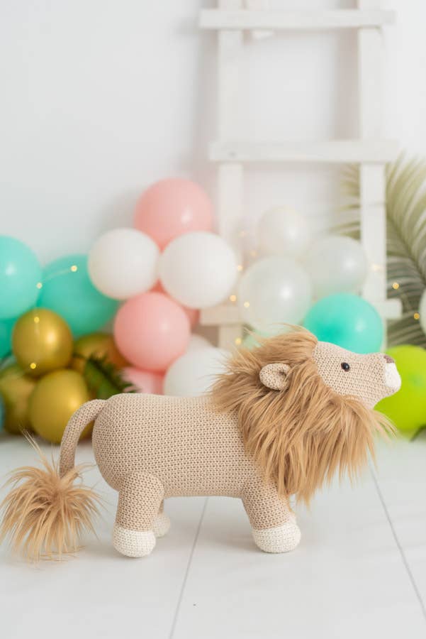 Crochetts - Wholesale Stuffed/Plush Toy - Kids & Baby - LION PLUSH MADE OF 100% COTTON2