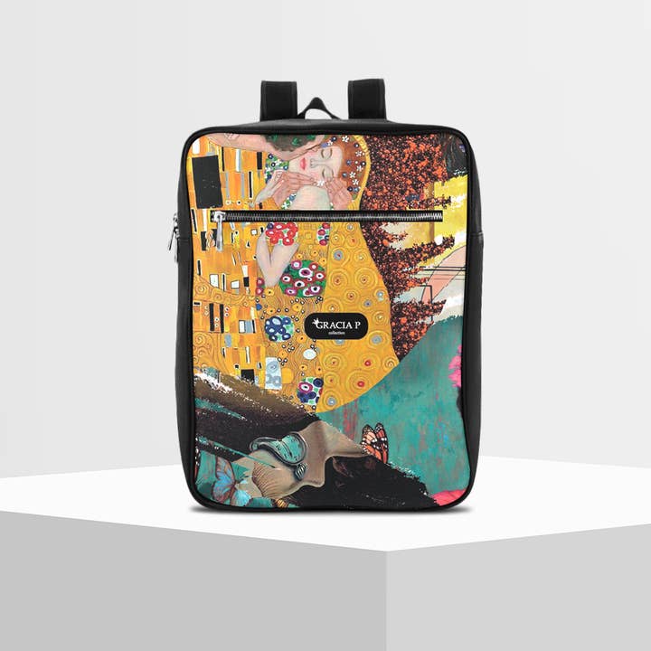 Sac à dos de voyage Gracia P- Fabriqué en Italie- Art Mix pour la vente par GLOBALSHOP SRL
