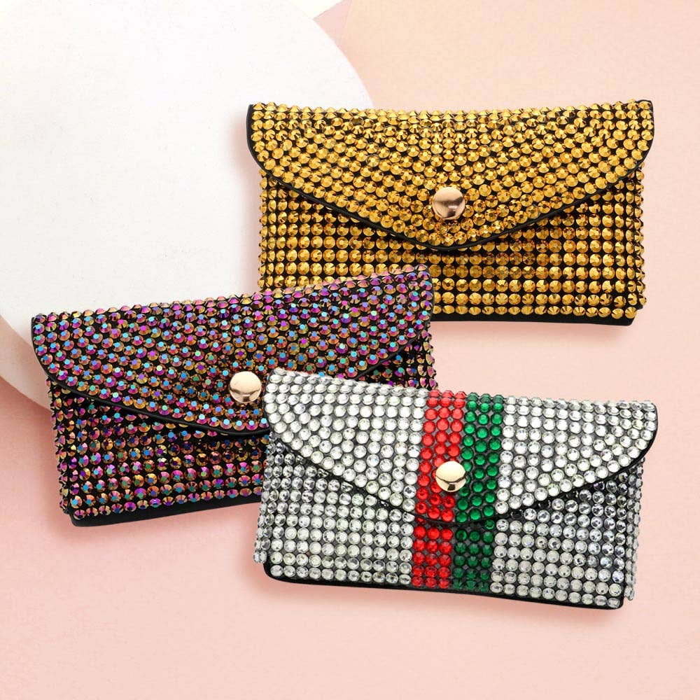 Sensibling Corp. - Vente Sac ceinture – femme - Sac ceinture / sac bandoulière enveloppe à strass14