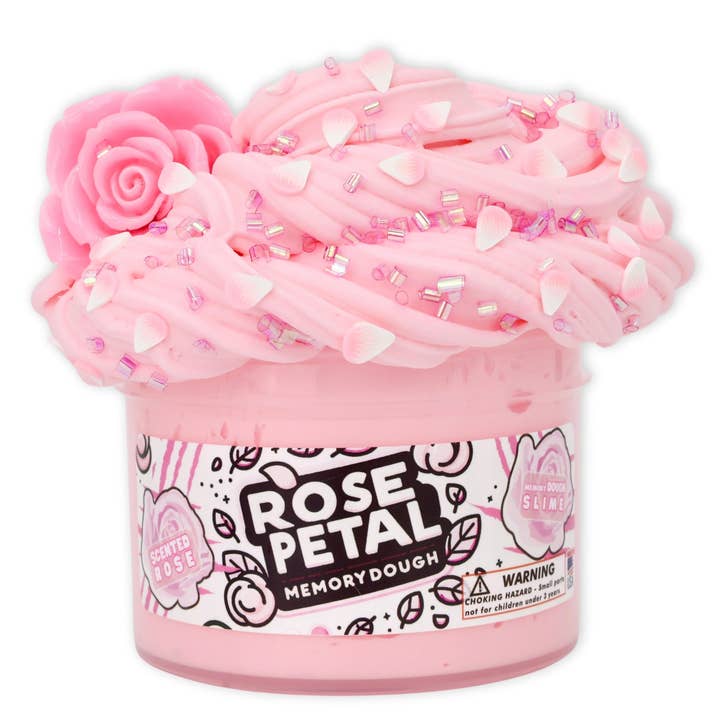 Dope Slimes - Wholesale Putty/Slime - Kids - Rose Petal memoryDough - Butter Textured Slime1