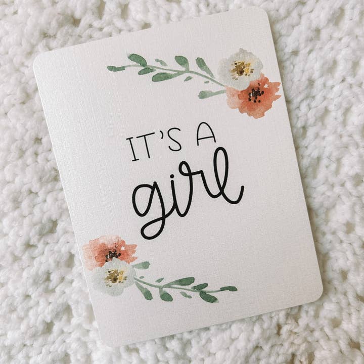 This Little Love Co - Wholesale Milestone Art/Keepsake - Kids & Baby - Pregnancy Milestone Cards - Florals7