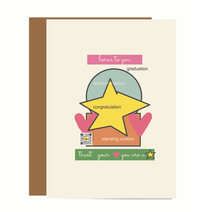 Congratulations Graduate - Original Music Card - QR Code for wholesale by Smile Songs