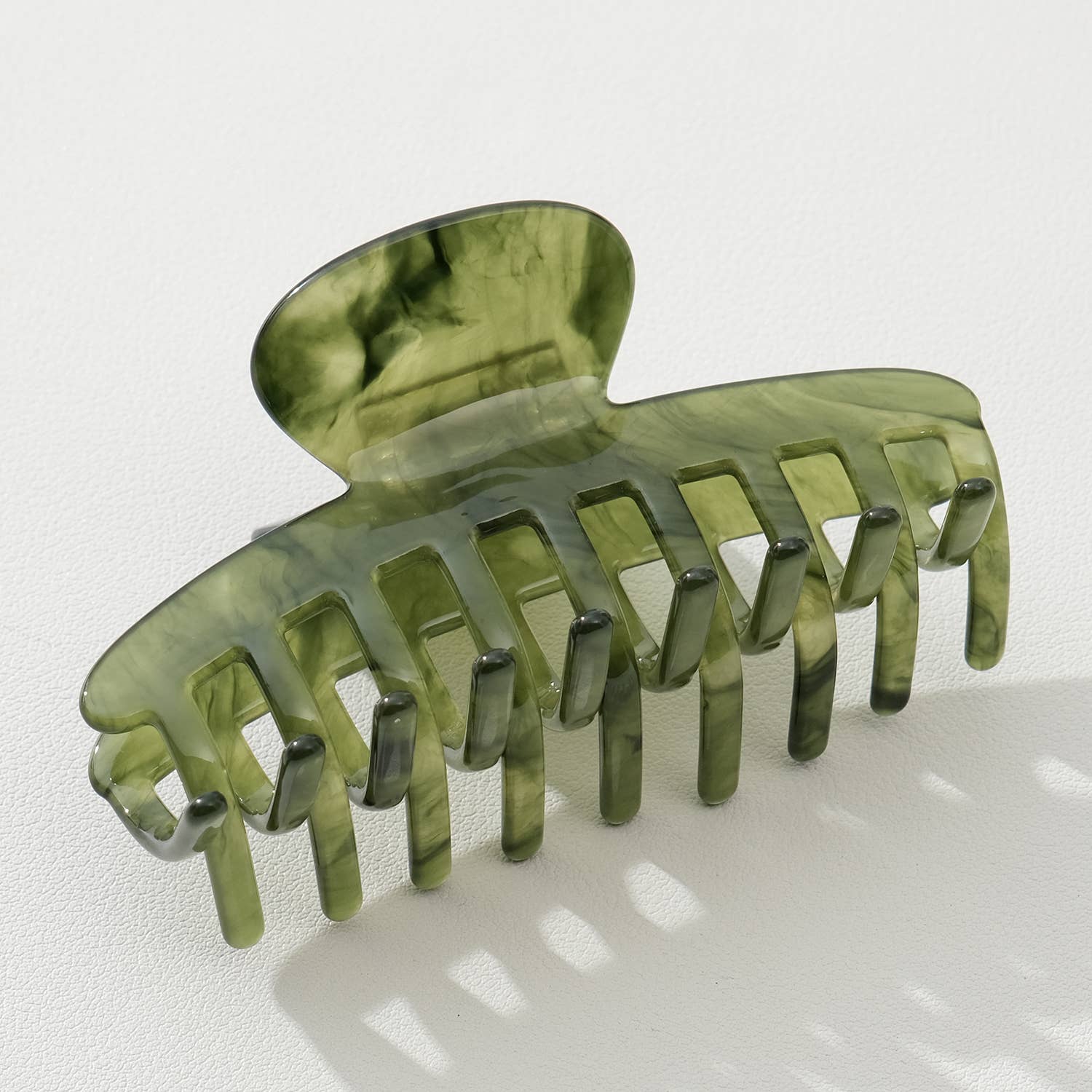 Jade Green Large | Assorted Large Claw Clips for wholesale on Faire9