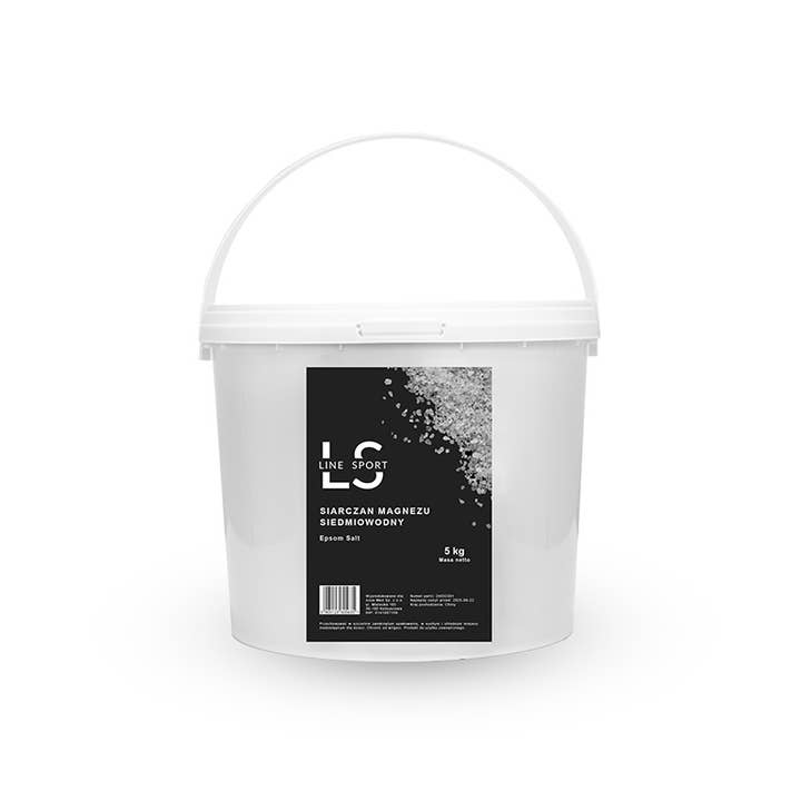 ACUS MED – Engroshandel Badesalt – Epsom salt - magnesiumsulfat heptahydrat Line Sport 5 kg